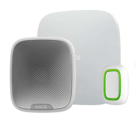 Комплект системы безопасности Ajax с защитой от вторжения