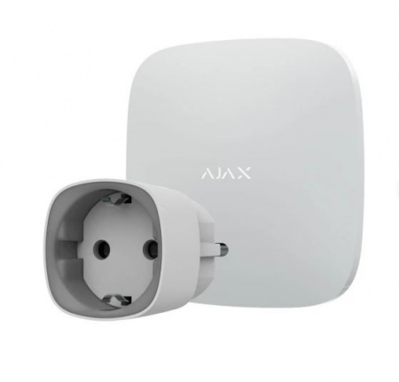 Комплект системы безопасности Ajax с дистанционным управлением электроприборов