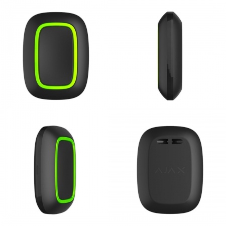 Тревожная кнопка / смарт кнопка Ajax Button Черная