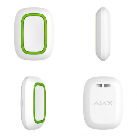 Тревожная кнопка / смарт кнопка Ajax Button Белая